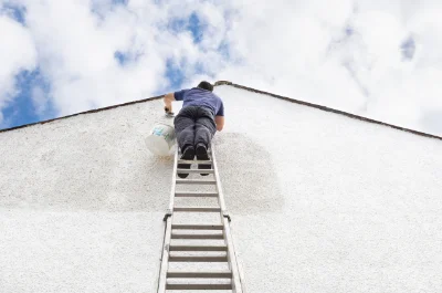 Peinture extérieure à la Grande-Verrière — façades et ravalement